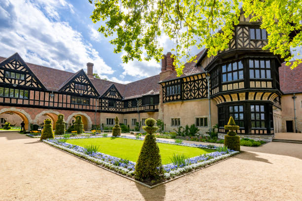 Potsdam, Germany - May 2019: Cecilienhof Palace in New (Neuer) park