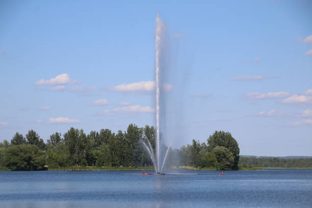 istock Tall Water Fountain 1166663115