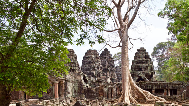 istock Architecture of ancient temple complex Angkor, Siem Reap 1166668553