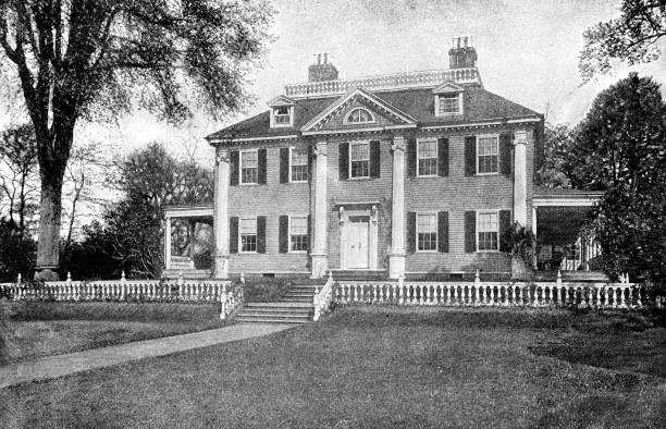 istock Longfellow House Washington’s Headquarters in Cambridge, Massachusetts, United States - 19th Century 1166669998