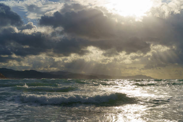 istock Sun beams over the Atlantic ocean after the rain. 1166670792