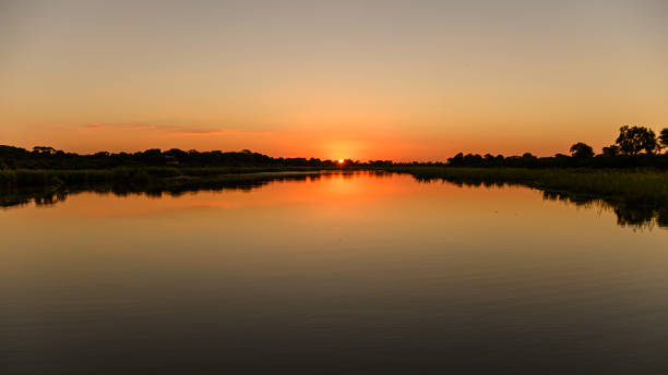 istock Colorful African sunset 1166672293