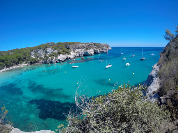 istock View of Mitjana beach, Menorca, Balearic Islands 1166674376