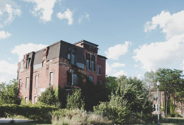 istock Abandoned house in Detroit 1166679423