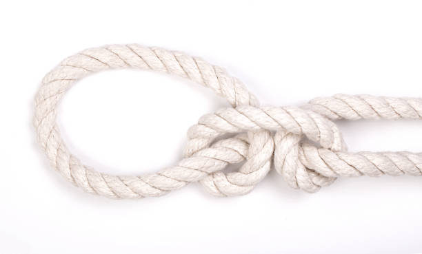 istock Fragment of a nautical rope 1166679467