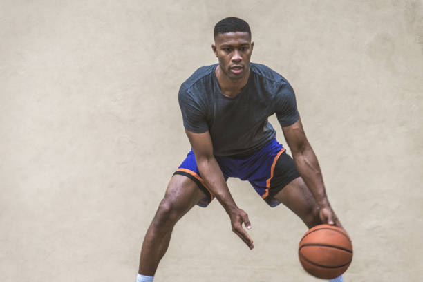 istock Basketball player training outdoors 1166685359