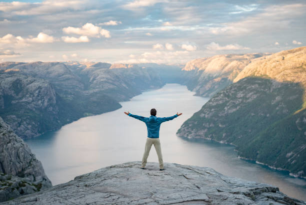 istock Pulpit Rock Preikestolen, Norway 1166685389
