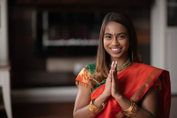 istock Smiling Indian Woman Portrait 1166715097