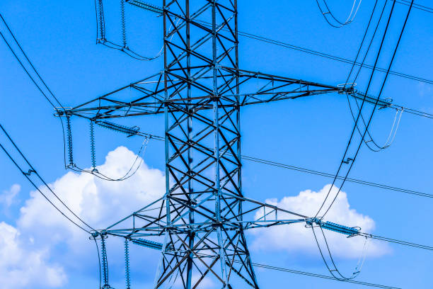 istock High voltage poles in the city 1166719260