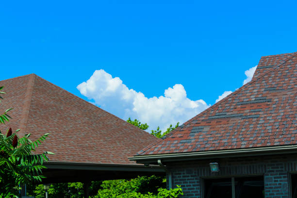 istock Hard roof lines and blue sky soft lines 1166719281