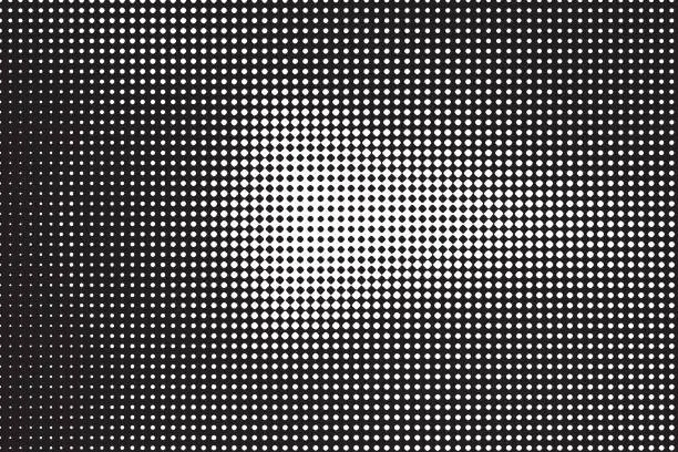 Vector illustration of Halftone Pattern Abstract background