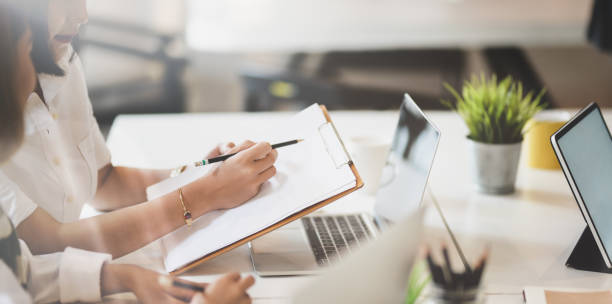 istock Professional business partner consulting the strategy 1166728650