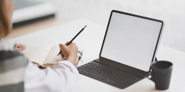 istock Young professional businesswoman planing her project 1166732097