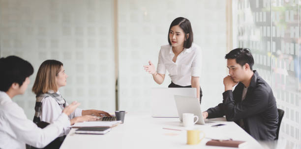 istock Startup team brainstorming the marketing strategy 1166732102