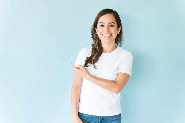 istock Beautiful Woman Against Isolated Background 1166739528