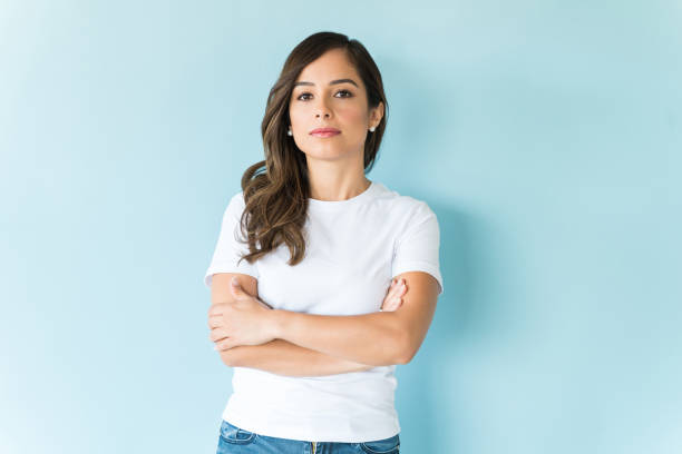 istock Self-Assured Woman In Studio 1166740615