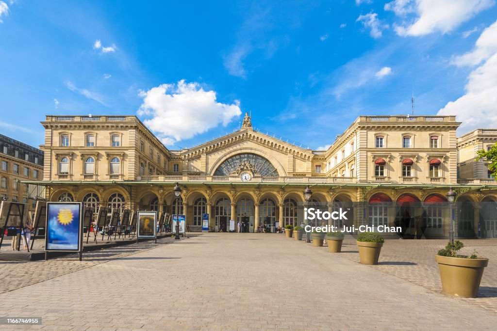 Eastern railway station Eastern railway station of Paris, France Station Stock Photo