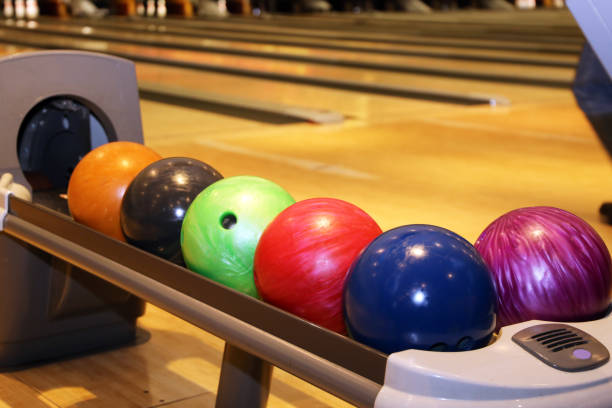 istock Detailed view of a bowling lane 1166753286