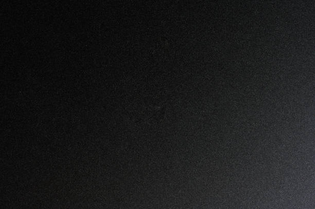 Surface of dark black metal