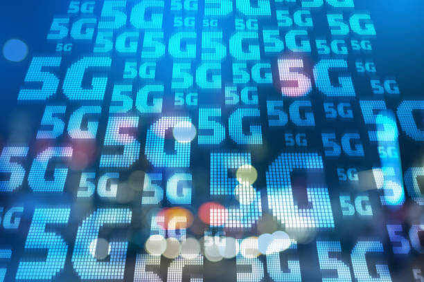 istock 5G Symbols with color background 1166756512