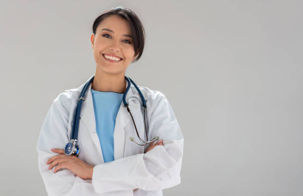 istock Friendly doctor looking at the camera smiling 1166757779