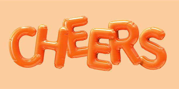 istock CHEERS orange foil balloon 1166757950