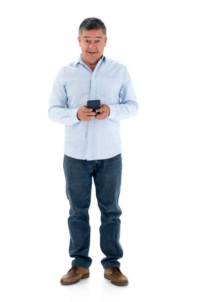 istock Man texting on his smart phone 1166759385