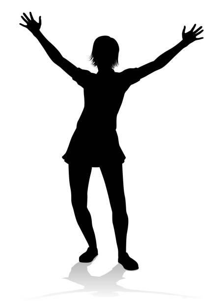 istock Woman Arms Raised Person Silhouette 1166762197