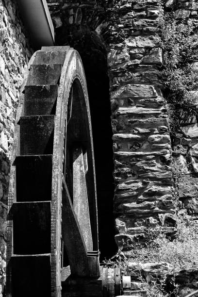 Millstone close up in a rustic farm in Italy. Photo taken during Apulialypse in May 2012.