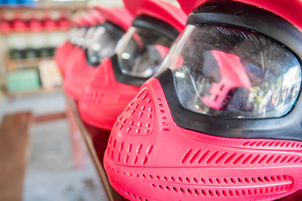 istock paintball mask, paintball equipment 1166766564