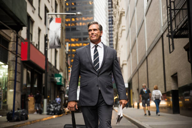 istock Senior businessman in New York 1166770233
