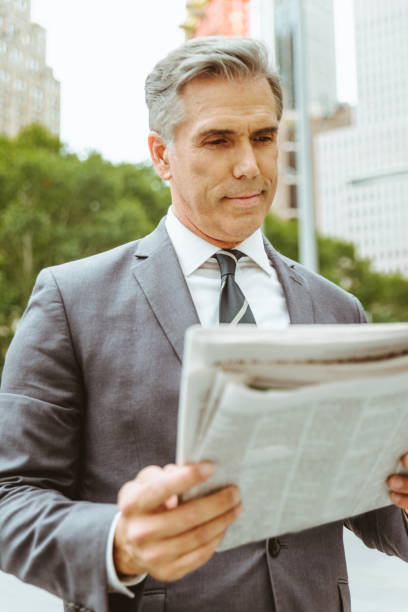 istock Senior businessman in New York 1166771490