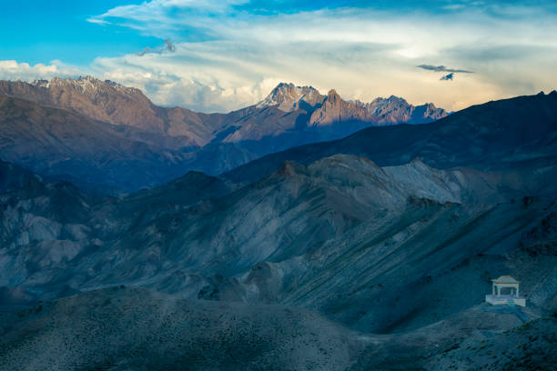 Landscape along the Indian National Highway between Ladakh (Leh) and Srinagar (Kashmir), which crosses seveal high mountain passes, the most well known are Fatu La (4.100 m) and Zoji La (3.528 m altitude).