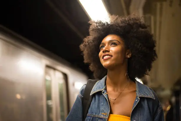 Photo of Beautiful woman in New York