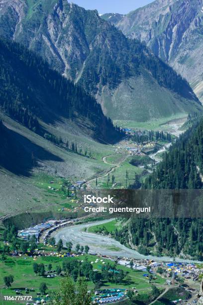 Zoji La Pass Road On National Highway Between Kashmir And Ladakh Stock Photo - Download Image Now