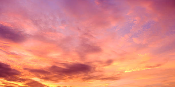 istock Orange sky color in  sunset 1166776019