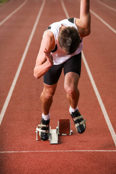 Start of a 100m race