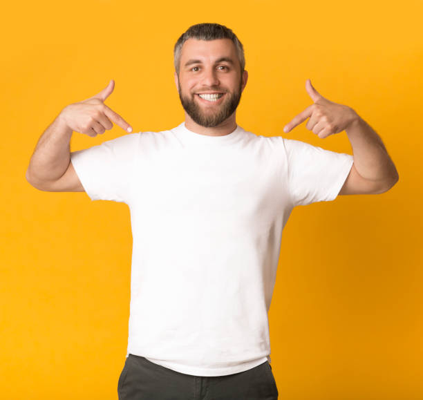 istock Self-assured and charismatic caucasian man promoting himself 1166779105
