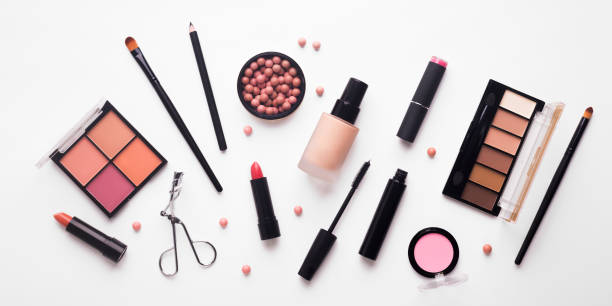 istock Set of professional decorative cosmetics for daily makeup 1166782387