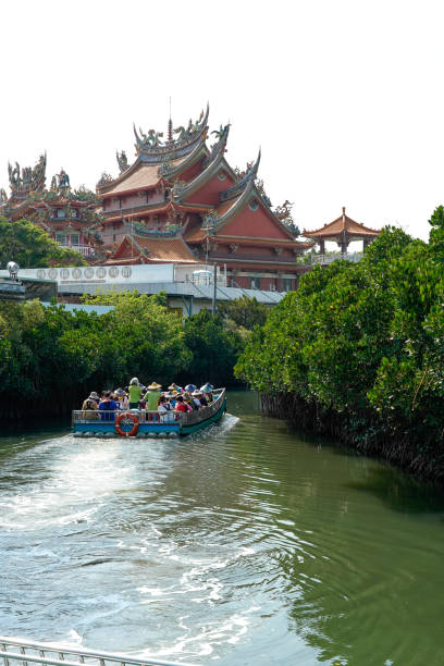 parque verde de sicao em tainan, formosa. - river annan - fotografias e filmes do acervo