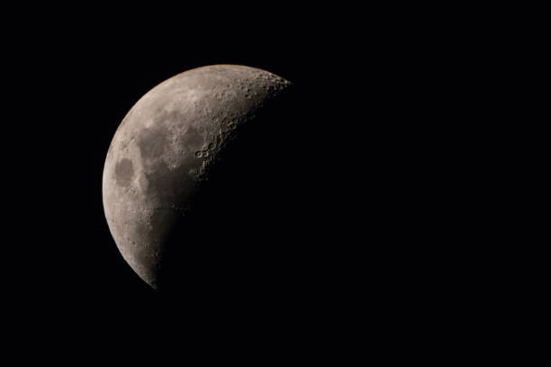 istock Moon in the Night Sky, Astrophotography, Space 1166792879