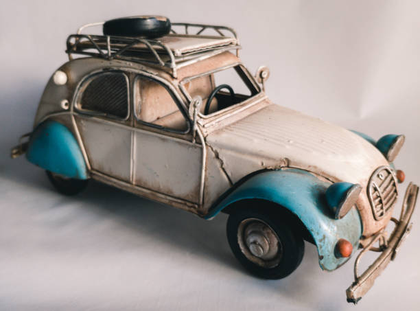 istock vintage toy car with white background 1166793698