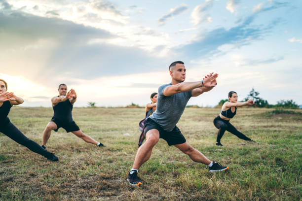 istock Fitness on meadow 1166794027