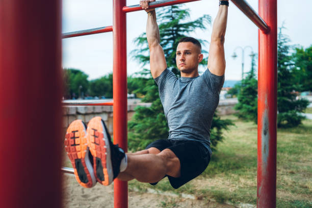 istock Street workout and very muscular young man 1166794842