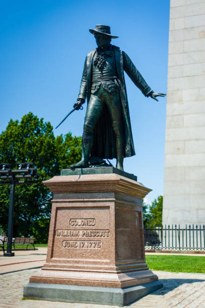 istock William Prescott Statue, Bunker Hill 1166795712