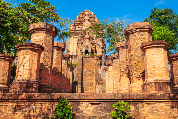istock Ponagar, Po Nagar Temple towers 1166806066
