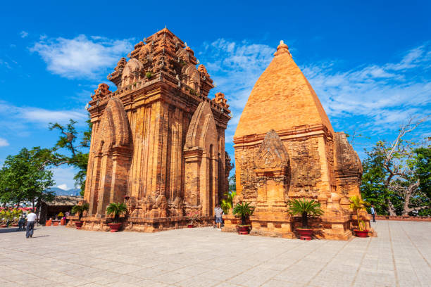 istock Ponagar, Po Nagar Temple towers 1166806132
