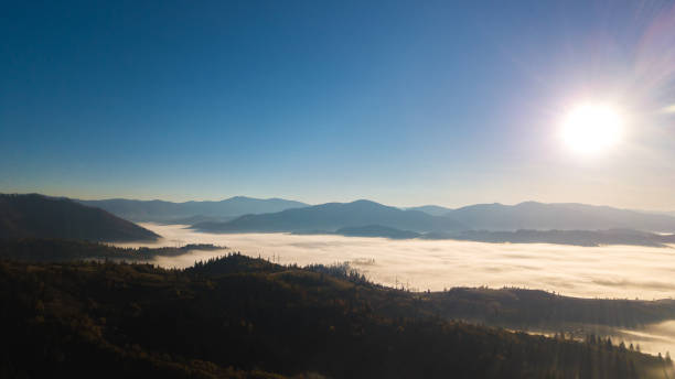 istock Majestic sunrise in the mountains landscape 1166808805