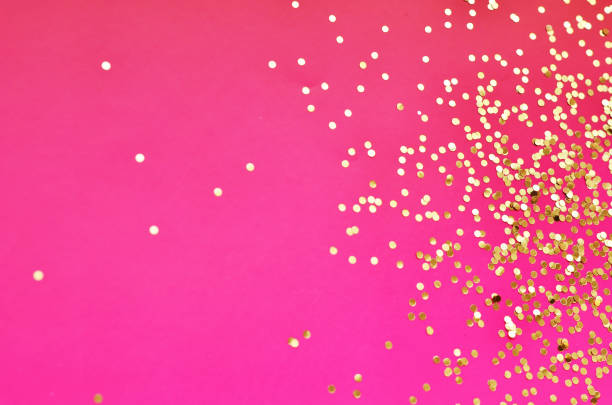 istock Gold sparkles glitter. Glitter glow festive sparkles design. 1166809510