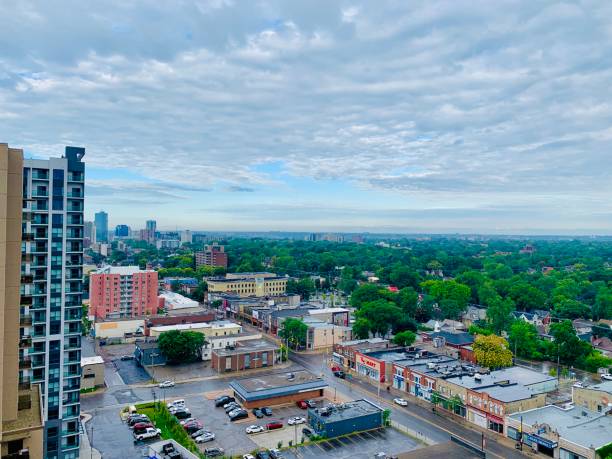 istock Cityscape after rain in the morning 1166810048
